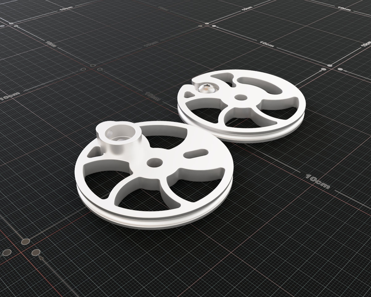 Aluminum Timing Wheel Set For Older Style Oneida Bows