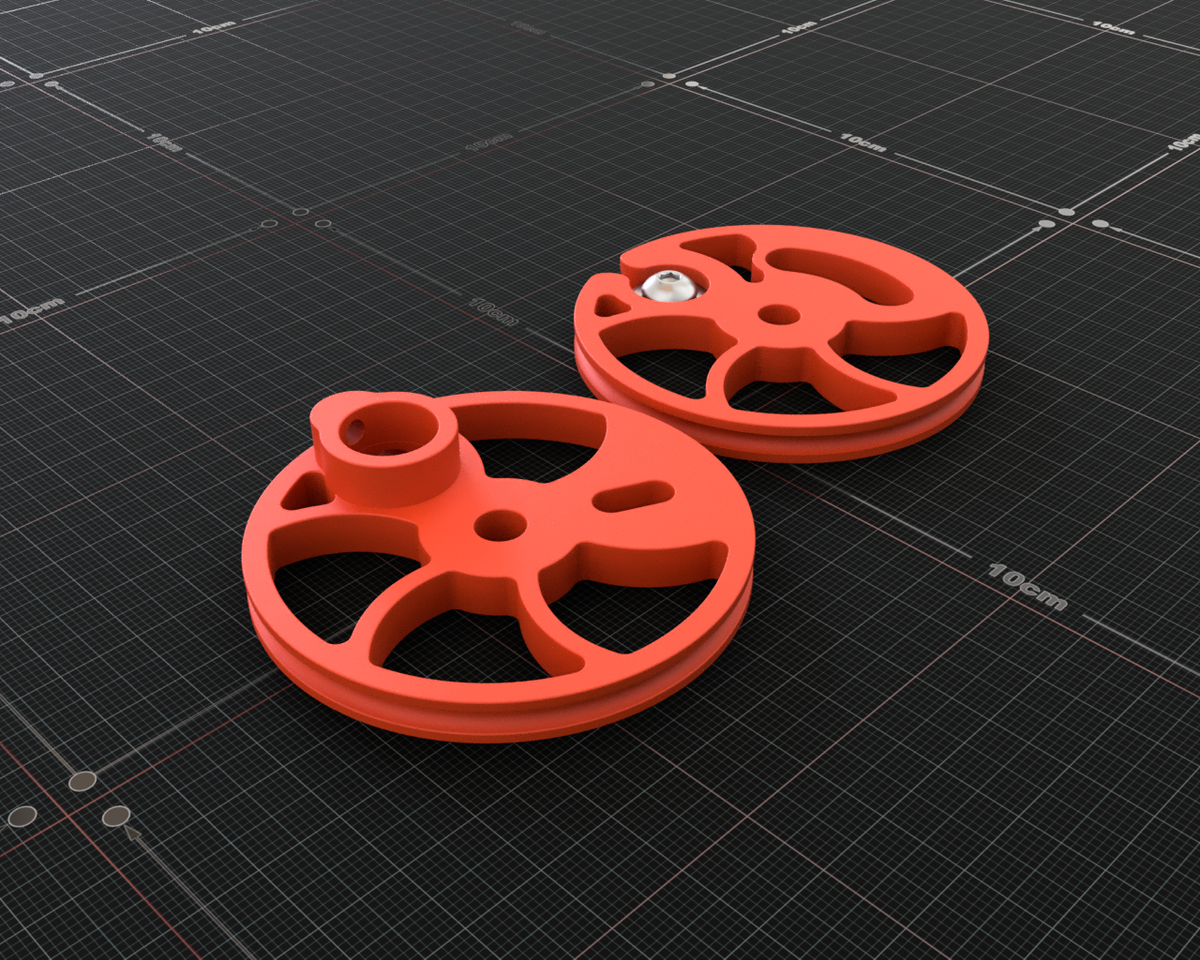 Aluminum Timing Wheel Set For Older Style Oneida Bows