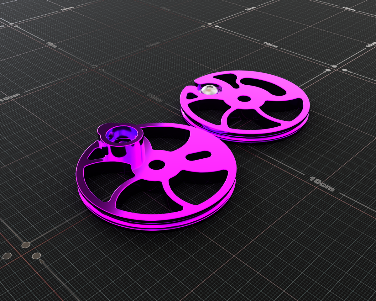 Aluminum Timing Wheel Set For Older Style Oneida Bows