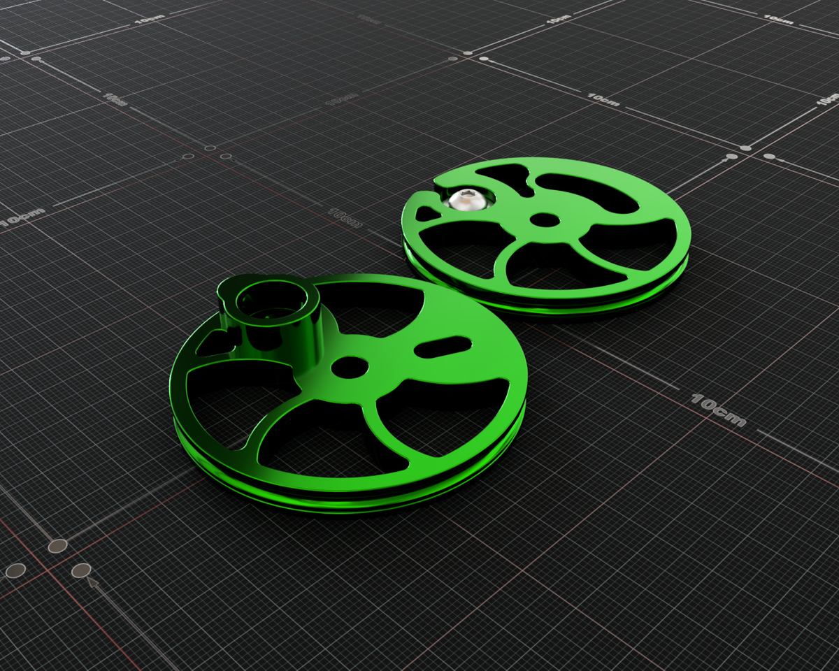 Aluminum Timing Wheel Set For Older Style Oneida Bows