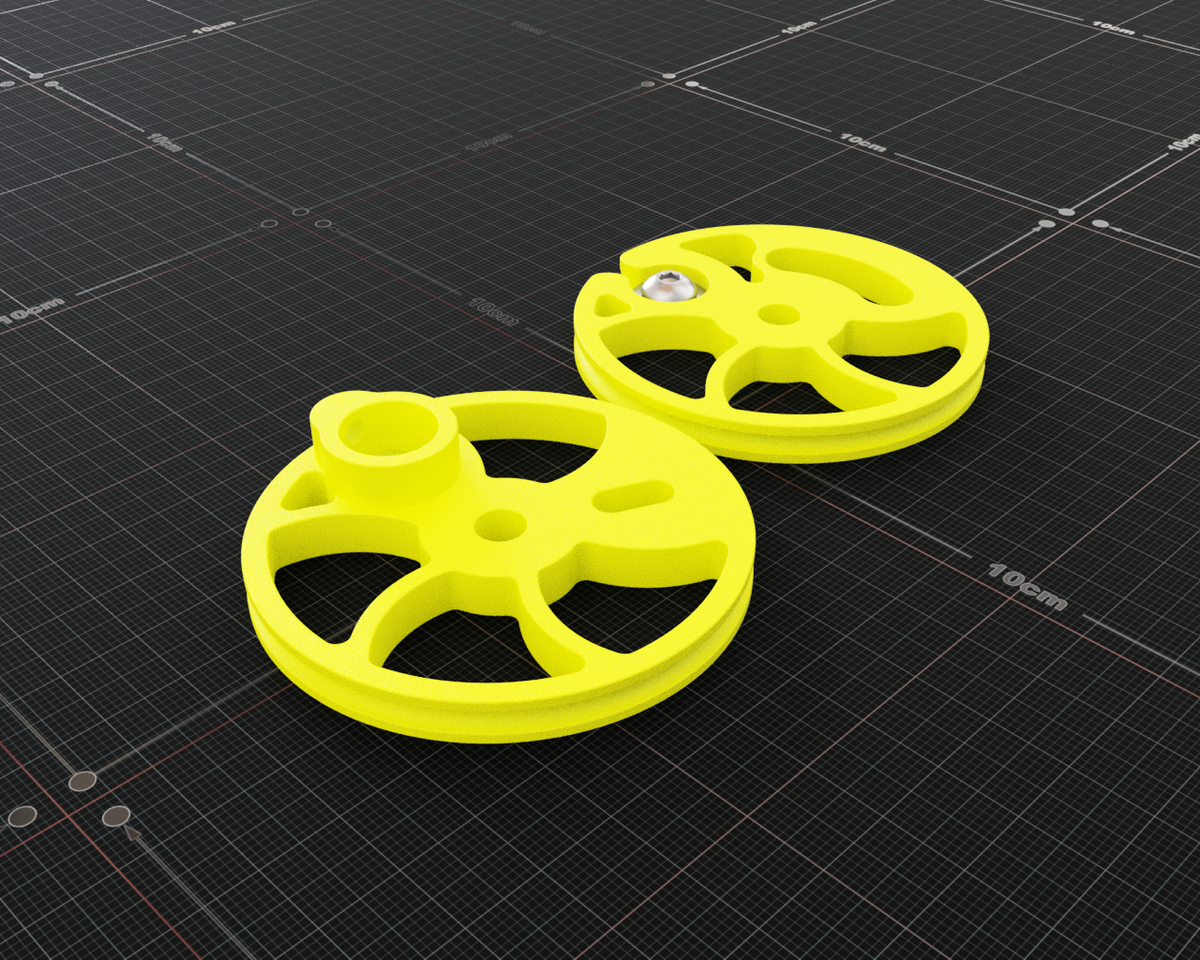 Aluminum Timing Wheel Set For Older Style Oneida Bows