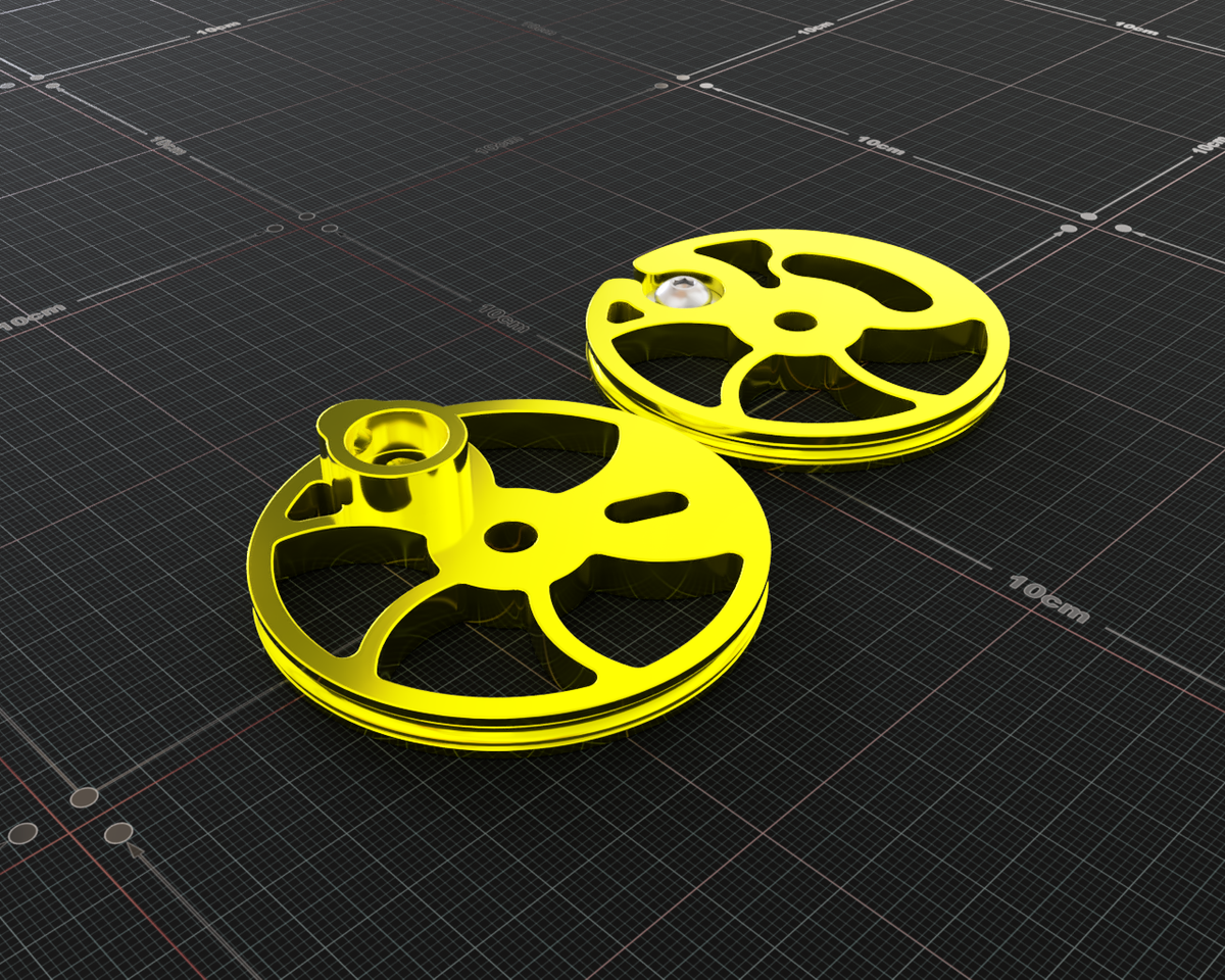 Aluminum Timing Wheel Set For Older Style Oneida Bows